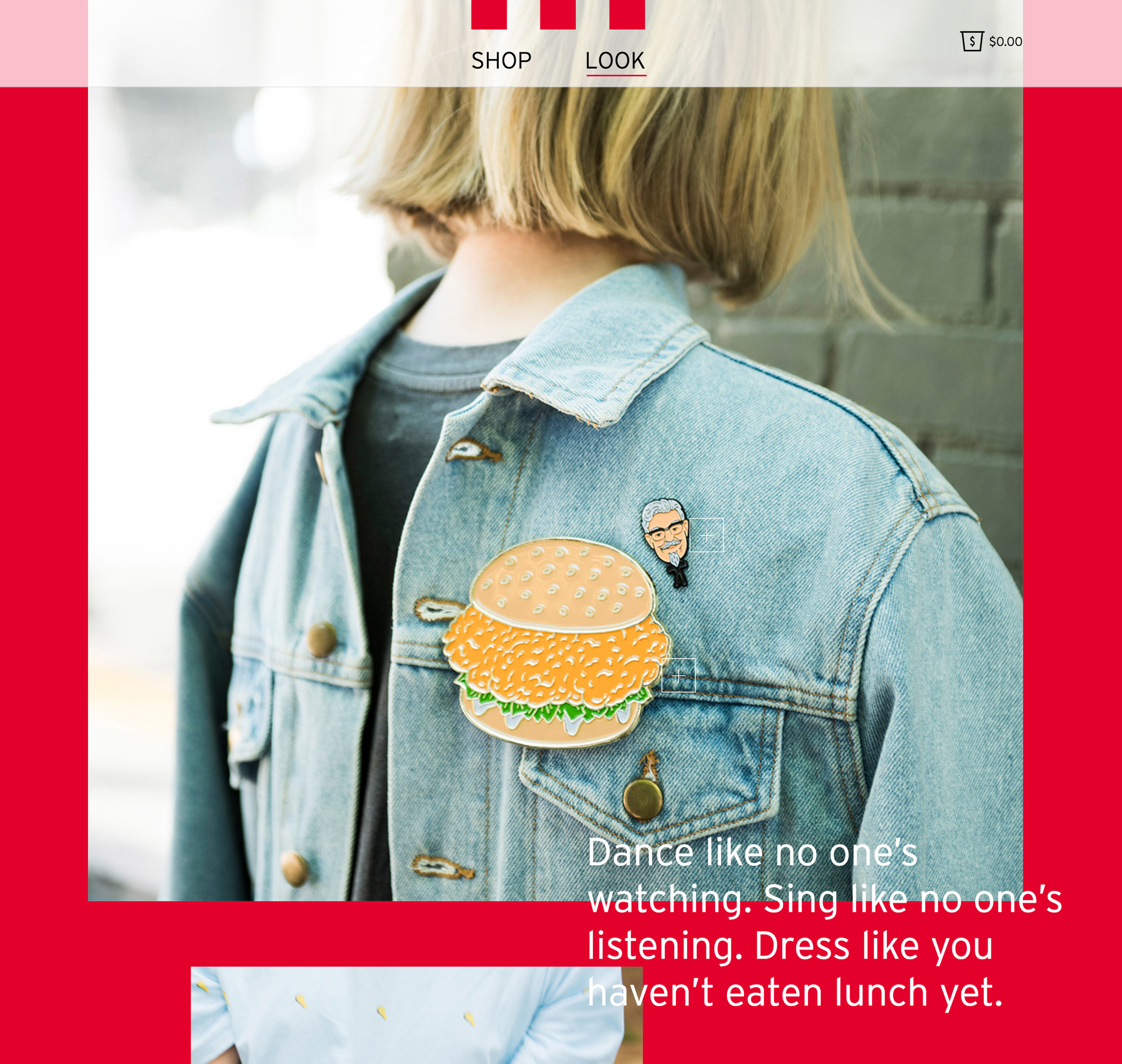 KFC Limited branded merchandise campaign