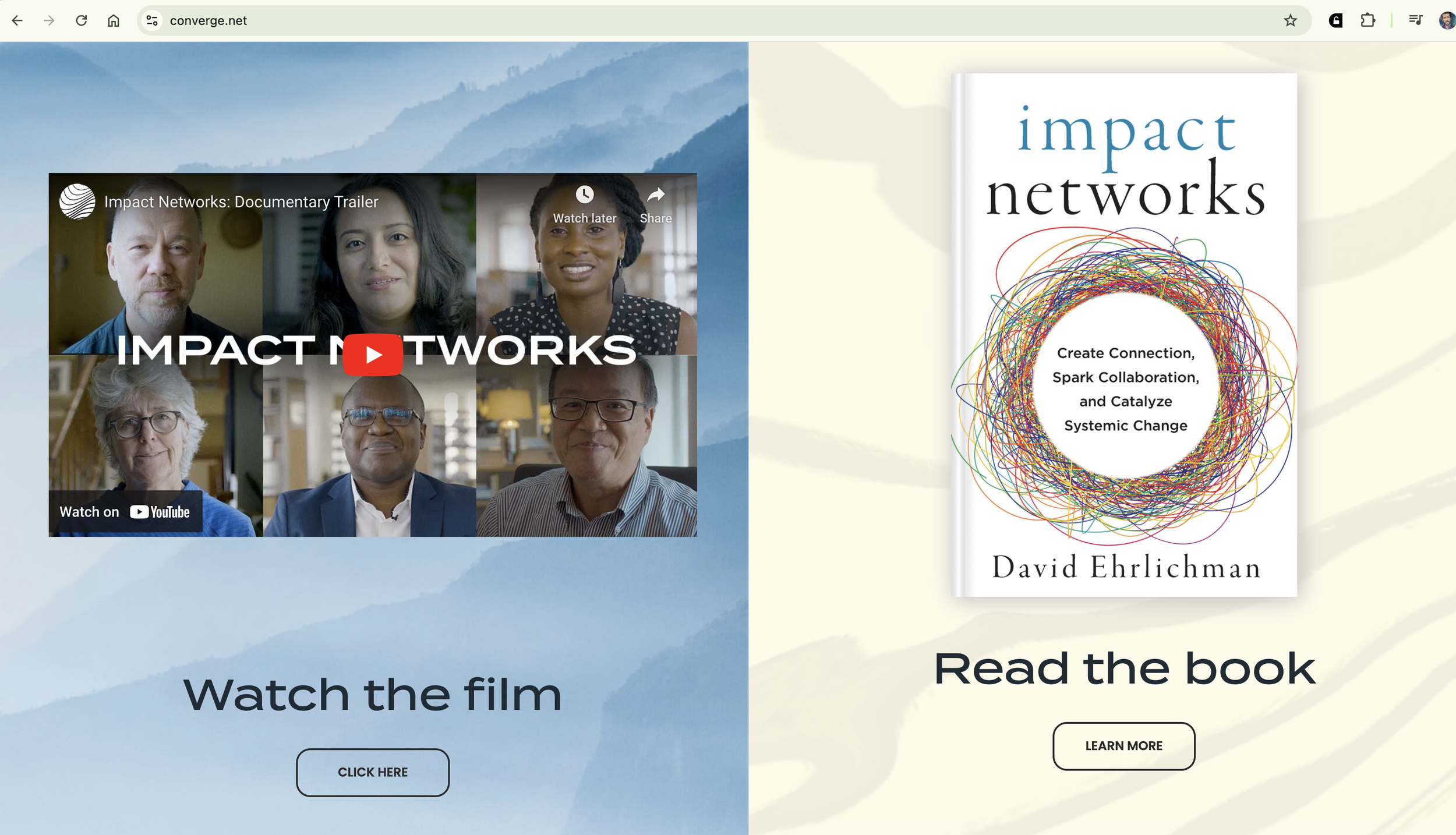 Converge Network Rebrand visual
