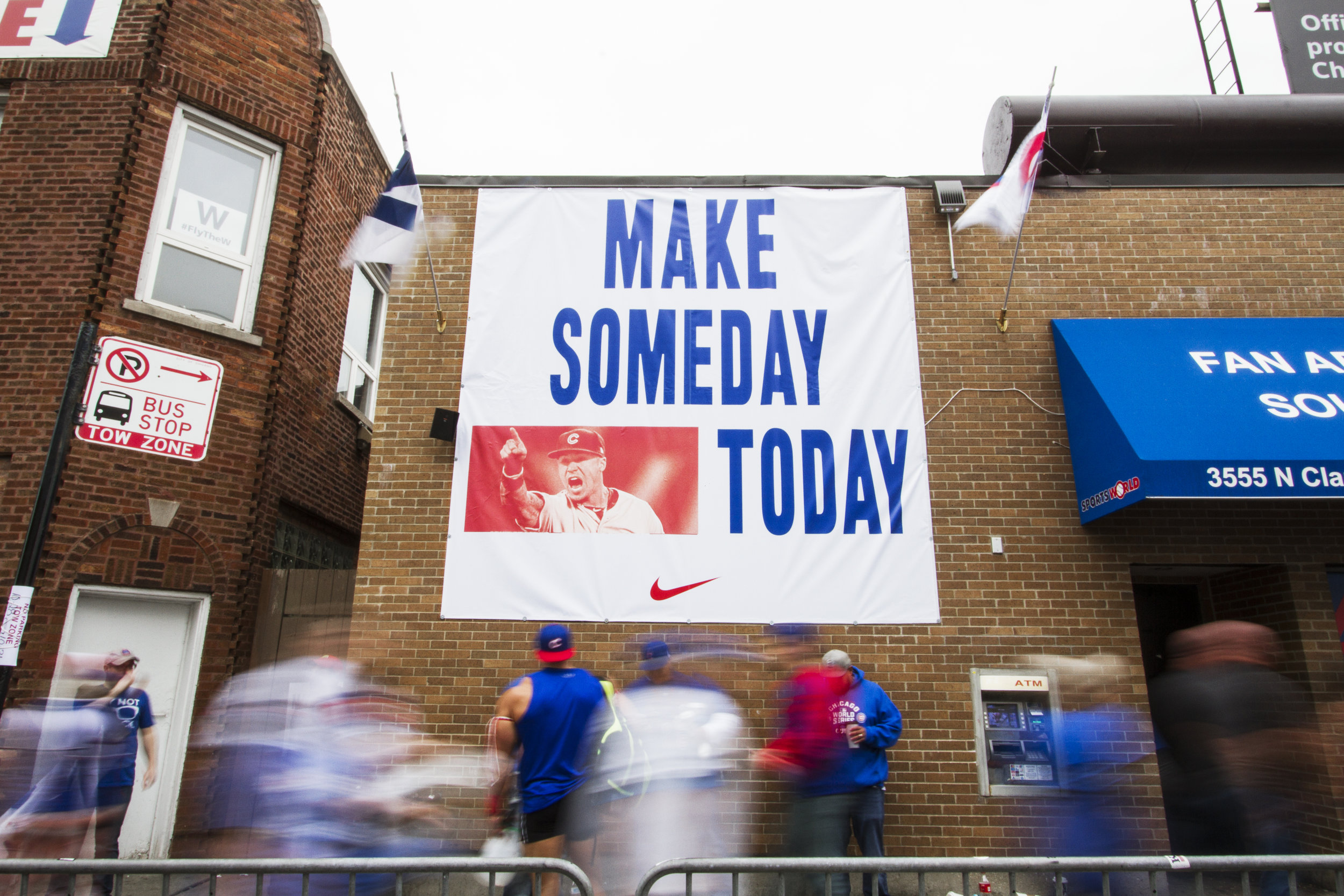 Nike - Make Someday Today campaign visual