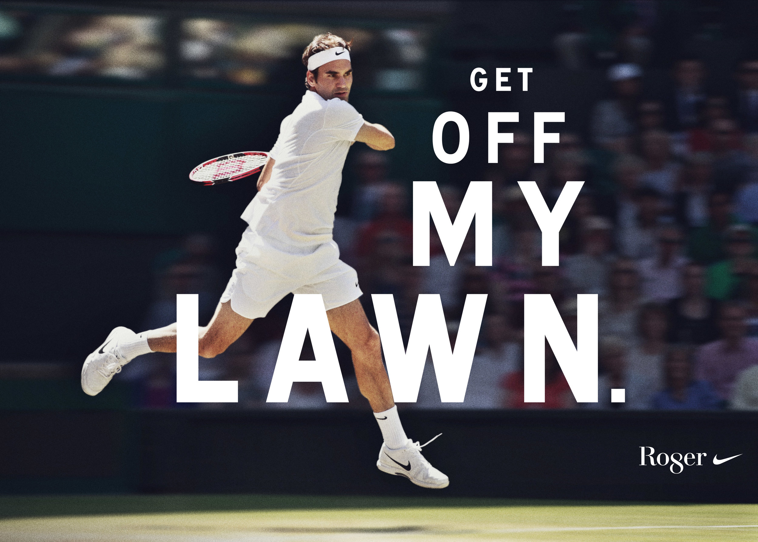 Nike - The Roger Effect campaign visual