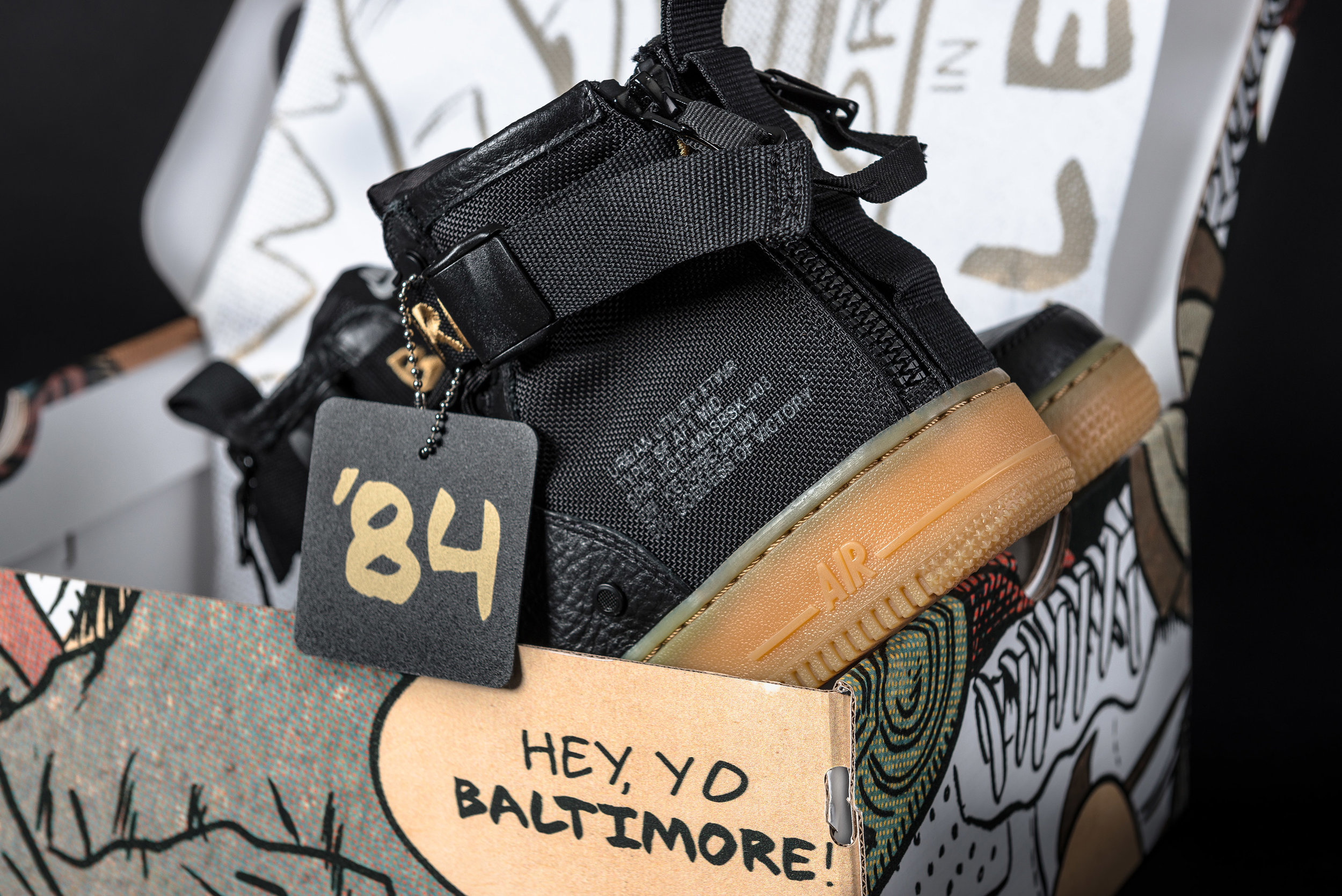 Nike - Baltimore in '84 campaign visual