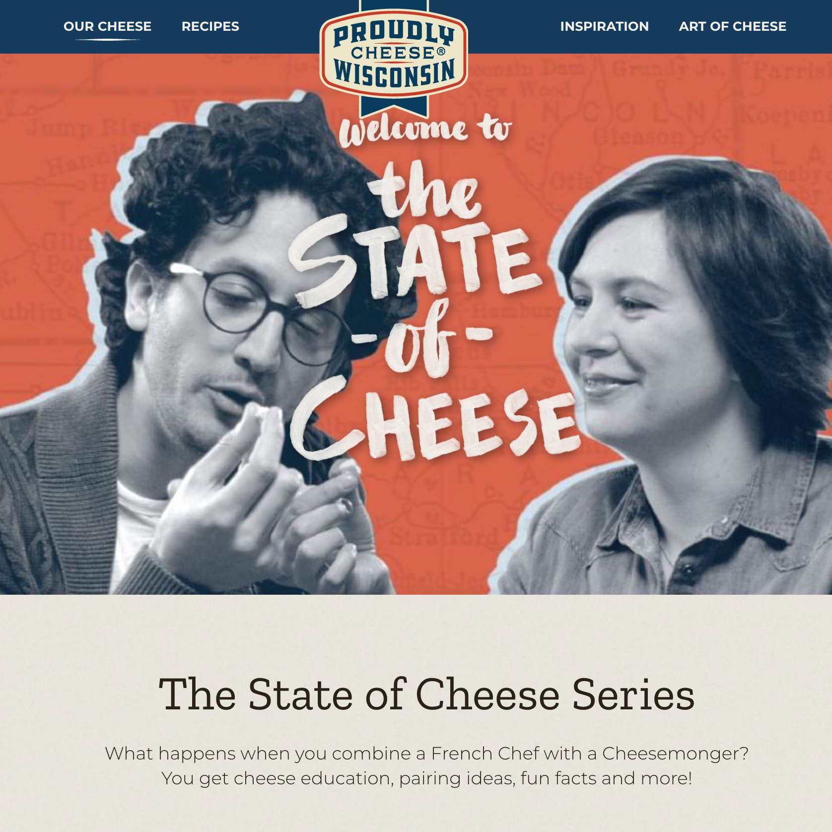 Wisconsin Cheese Rebrand visual