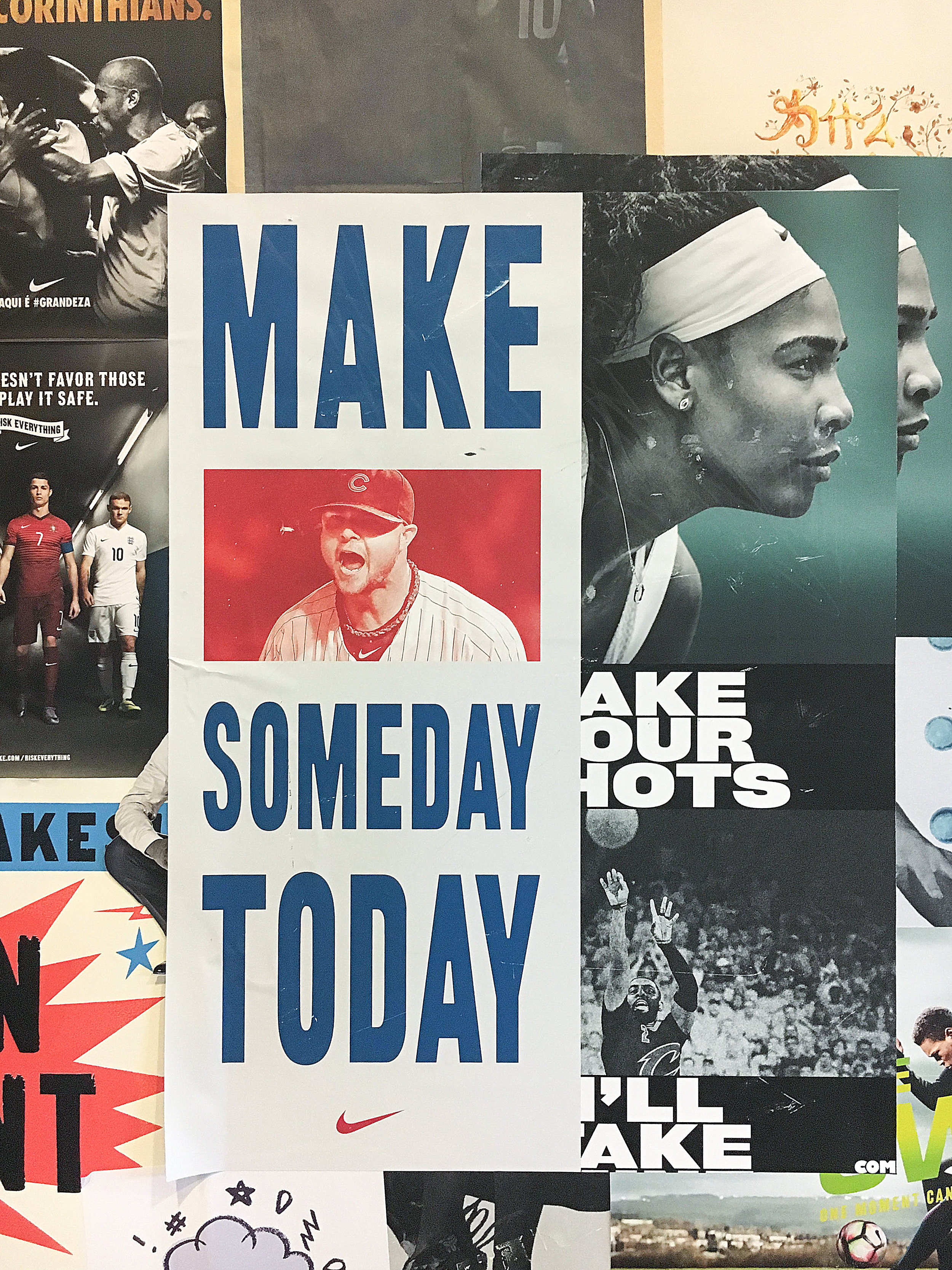 Nike - Make Someday Today campaign visual