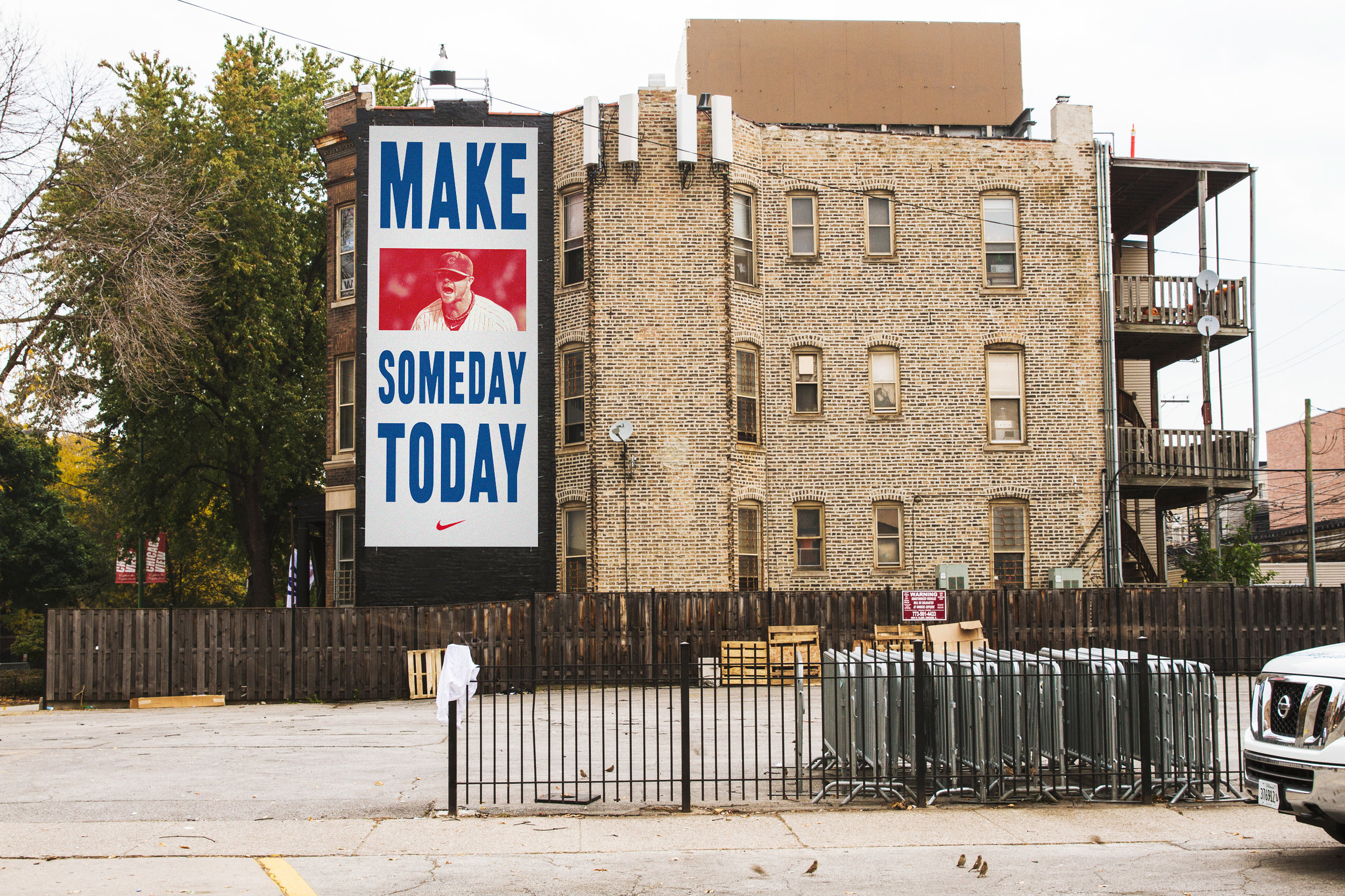 Nike - Make Someday Today campaign visual