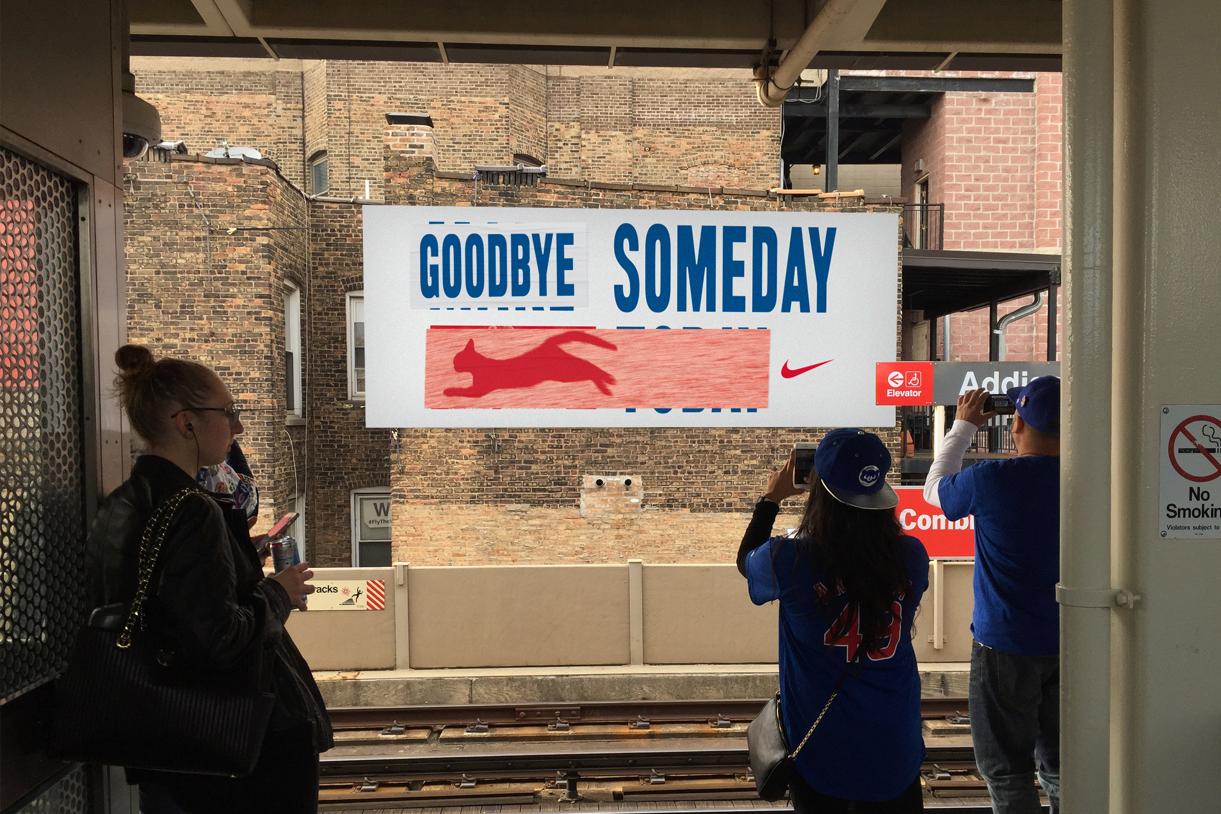 Nike - Make Someday Today campaign visual