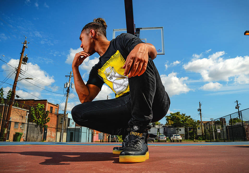 Nike - Baltimore in '84 campaign visual