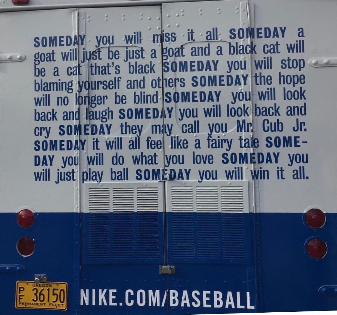 Nike - Make Someday Today campaign visual