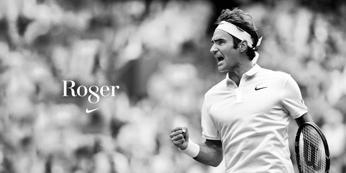 Nike - The Roger Effect campaign key visual