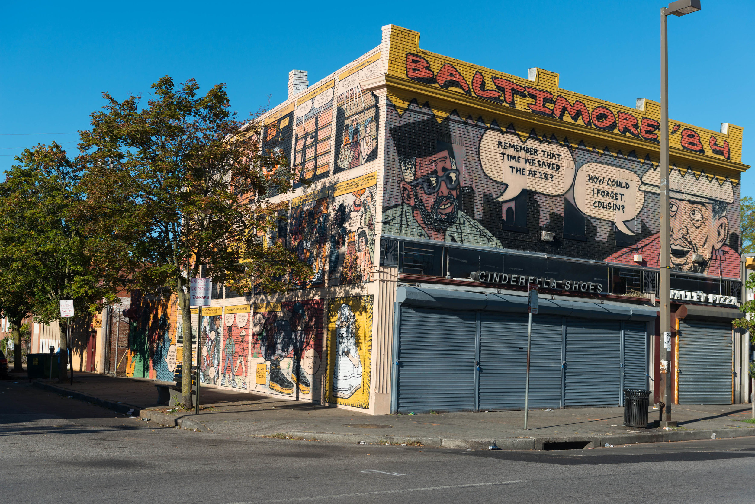 Nike - Baltimore in '84 campaign key visual