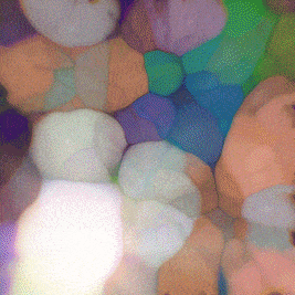 Creative abstract colorful lights